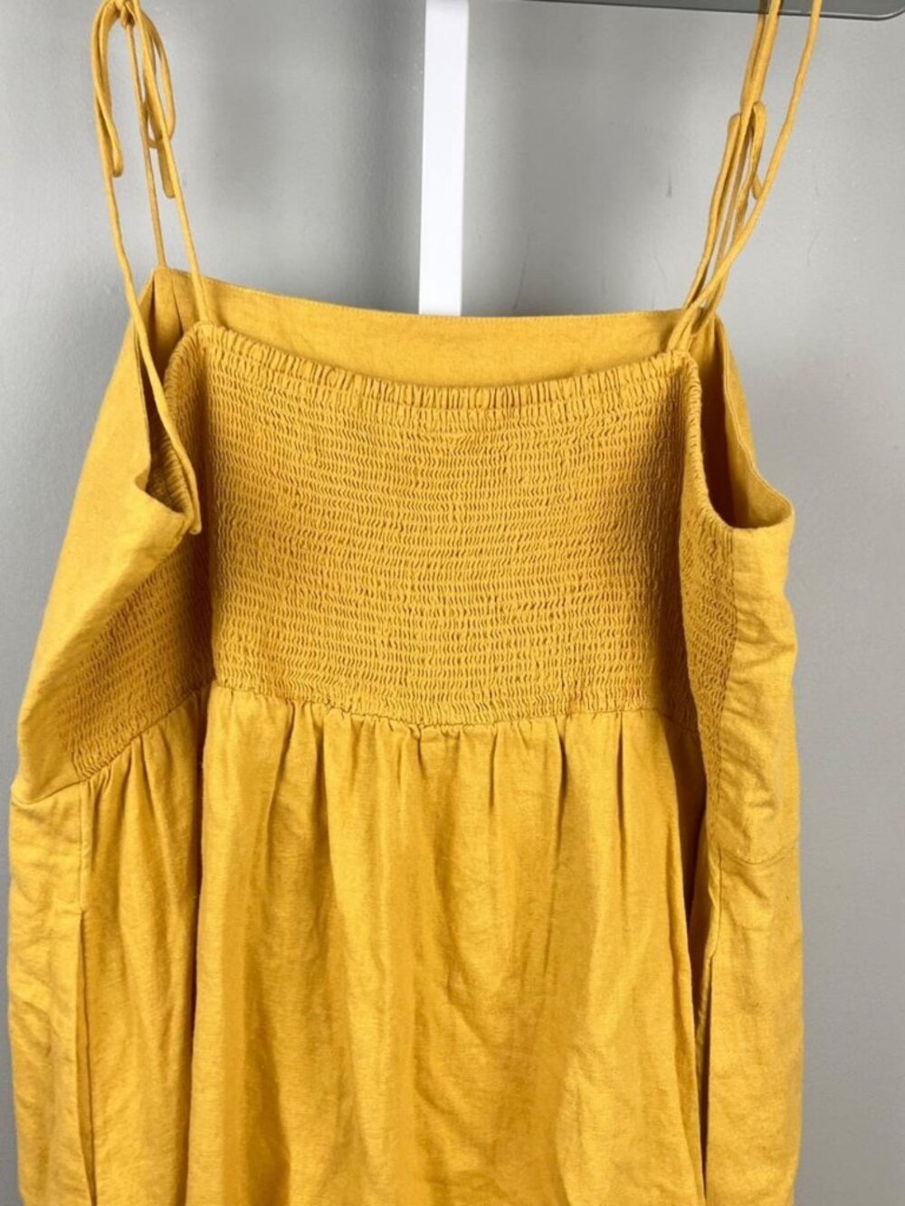 Flare Tie Strap Mini Dress